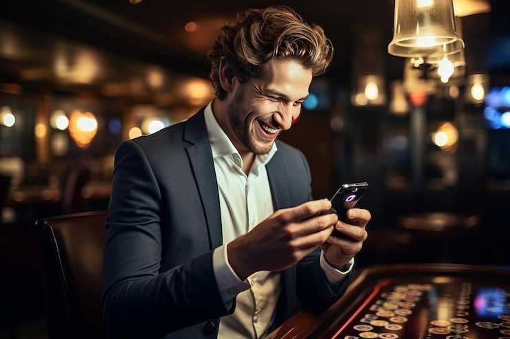 Blueprint Gaming bonus round feature showing free spins and multiplier selection on projp55